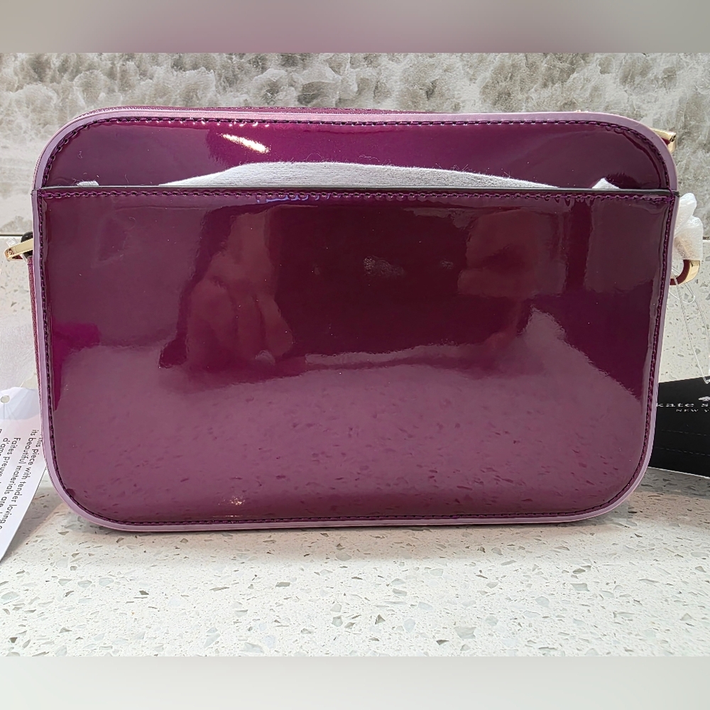 Kate Spade Camera Bag Crossbody - Magenta - New!!! - Picture 4 of 12